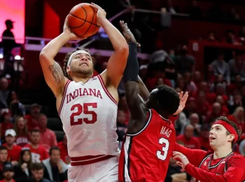 Rutgers Defeats No. 10 Indiana for the Sixth Consecutive Game, 63-48